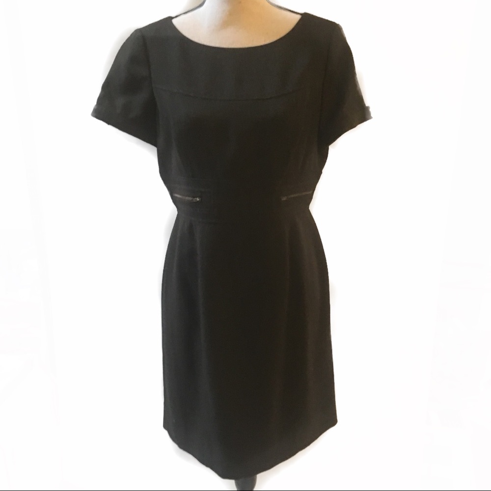 TAHARI WOMEN’S 8p Black career wear dress